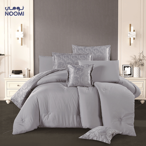 مفرش ارجوان جاكار ملكي مايكروفايبر ناعم نفرين 8 قط...