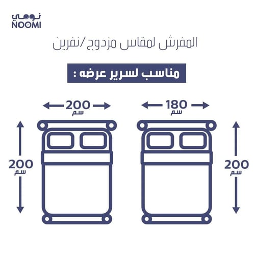 مفرش فيتو مايكروفايبر نفرين 6 قطع