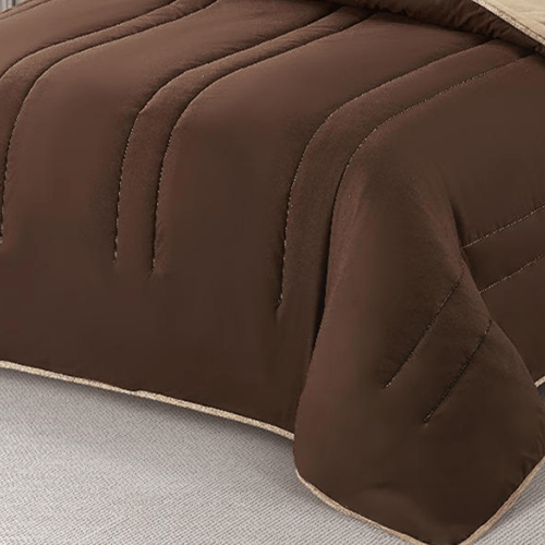 مفرش سمارا سادة نفر ونص 4 قطع مايكروفايبر