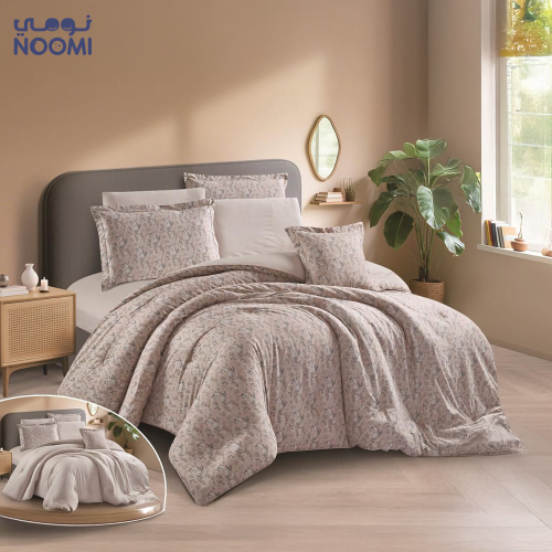 مفرش ايلانور قطن 100% نفرين7 قطع