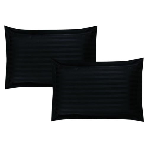 مفرش هيلتون الفندقي مزدوج 7 قطع اسود