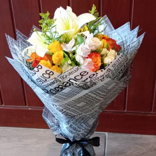 بوكيه ورد البهجة