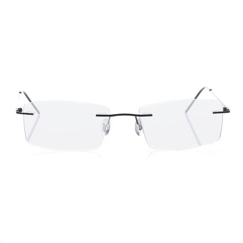 نظارات طبية مستطيلة واسعة