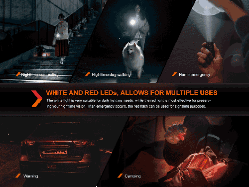 كشاف فينكس Fenix PD36R Pro + كشاف فينكس Fenix E03R...