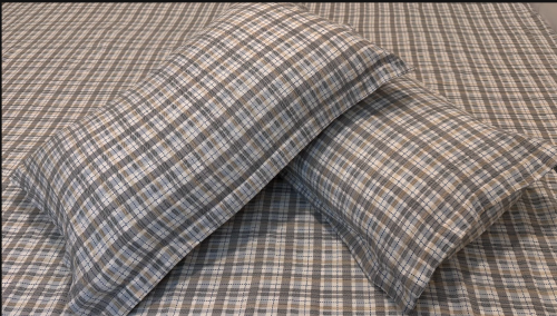 Bed sheet set "Rozy" with spring patterns and luxurious jacquard details
