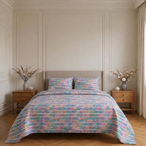 Summer duvet ivory (capitone)
