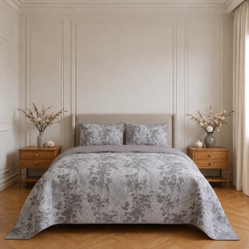 Summer duvet ivory (capitone)
