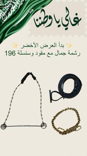 رشمة جمال مع مقود وسنلسلة