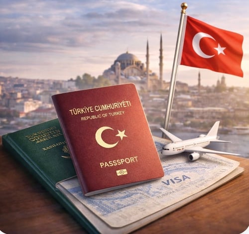 تأشيرة تركيا للمقيمين