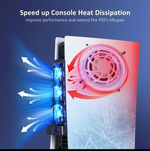 مراوح تبريد بلاستيشن 5 لسي دي وديجيتال