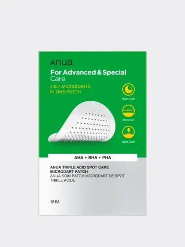 ANUA Triple Acid Spot Care Microdart Patch 12g