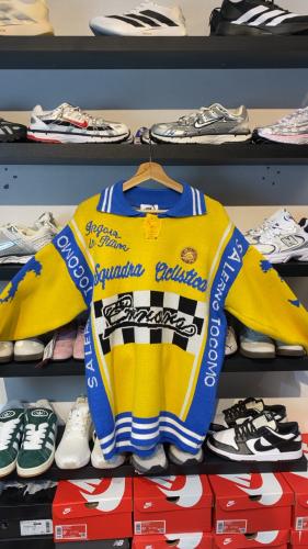 سويتر بولو محبوك (Knitted Polo Sweater