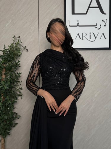 فستان ميما اسود