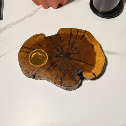 مبخره من الخشب الطبيعي حجم وسط