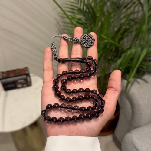 مسباح بكلايت اسود شفاف