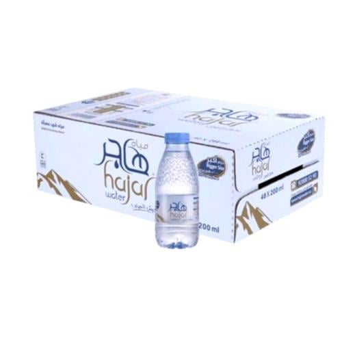 مياه هاجر 200 مل 48 عبوه