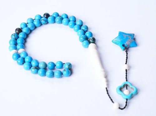 سبحة احجار ملونة 1549-8-45