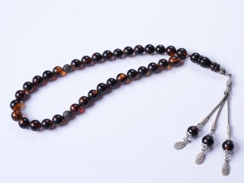 سبحه كهرمان روسي شفاف 1665-10-10-33