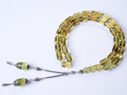 سبحة كهرمان اخضر كولومبي 1987-10-17-33