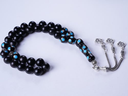 سبحة من خشب الكوك 1585-10-33-C-7