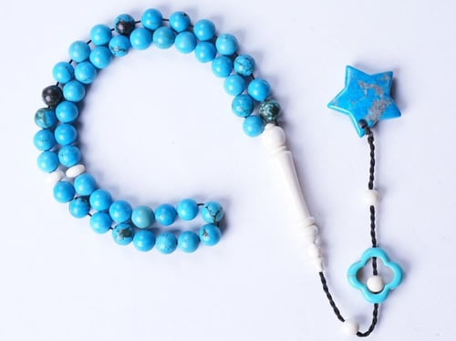 سبحة احجار ملونة 1549-8-45