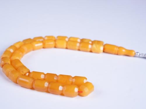 سبحة من الكهرمان طبيعي 1989-13-15-33