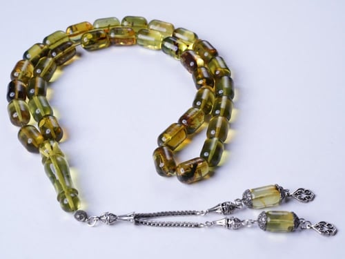 سبحة كهرمان اخضر كولومبي 1987-12-18-33