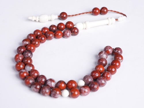 سبحة احجار ملونة 1549-8-45-10