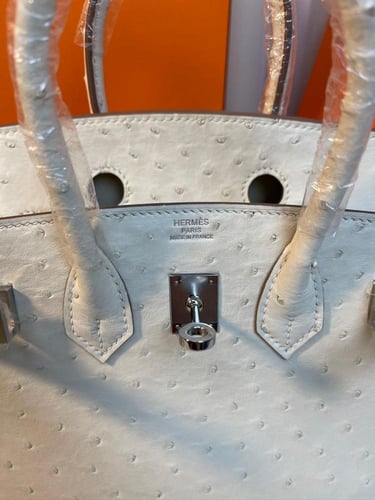 حقيبة يد ايرميز من الجلد بحريس بيرل