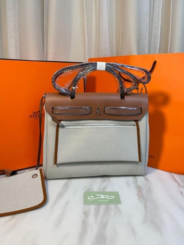 حقيبة هيرمس هيرباج بيغاسوس مع لمسات من البلاديوم