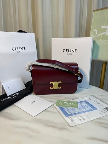 حقيبة تين تريومف من سيلين - باللون البرغندي