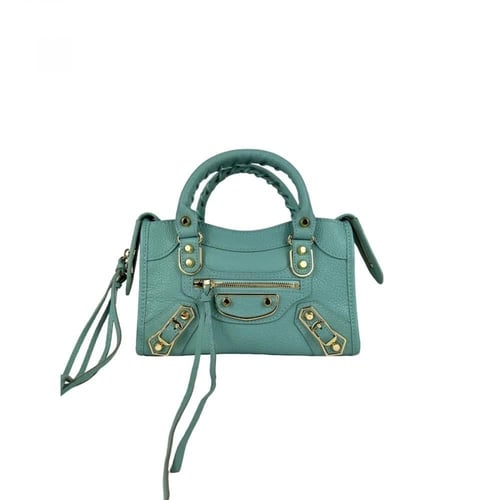 شنطة بالنسياقا كلاسيك سيتي ميني (هادروير ذهبي)