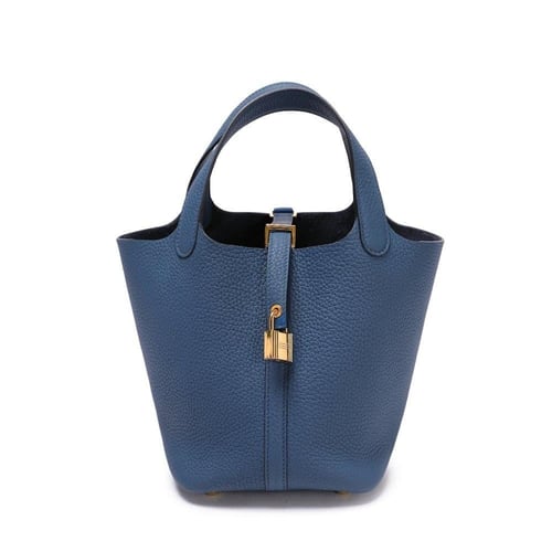 حقيبة هيرميس بيكوتين مقاس 18 هاردوير ذهبي