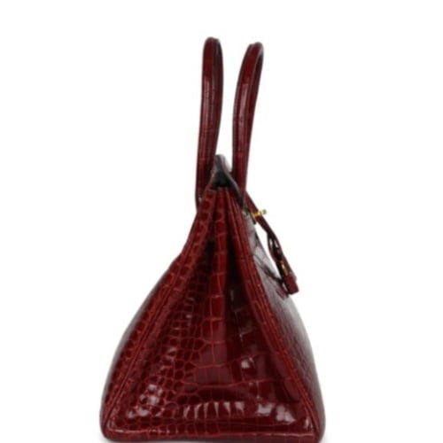 حقيبة هيرميس بيركن– احمر داكن