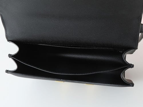 حقيبة إبسوم كونستانس 24 سوداء من هيرميز