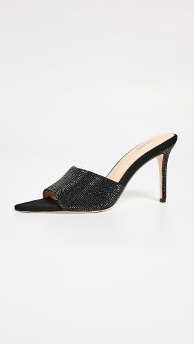 صندل لوليتا السادس بكعب مزين بكريستال متناسق من جي...