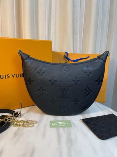 حقيبة لويس فويتون لوب هوبو - أسود