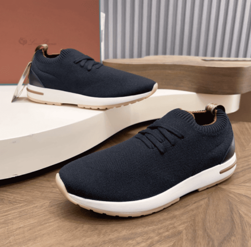 حذاء Loro Piana 360 LP Flexy Walk - أسود