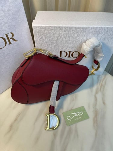 حقيبة ديور سادل بقياس 24 سم مع حزام