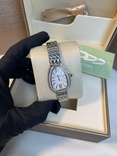 ساعة سيربنتي سيدوتوري بمينا بيضاء وارقام لاتينية م...