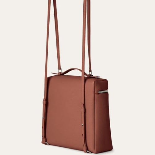 حقيبة ظهر اكسترا بوكيت من لوروبيانا - قرميدي