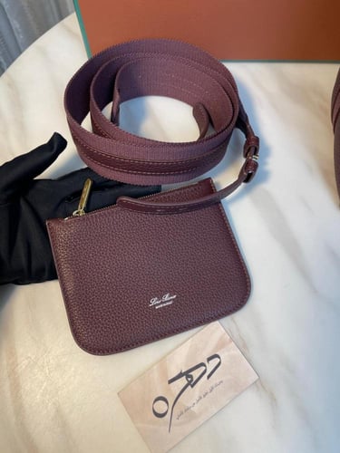 حقيبة بيل ميكرو من لوربيانا - برغندي