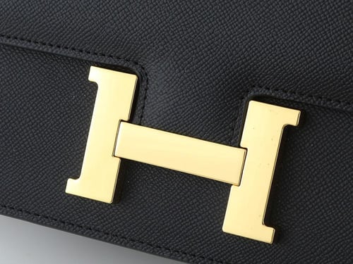 حقيبة إبسوم كونستانس 24 سوداء من هيرميز