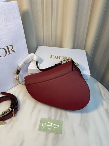 حقيبة ديور سادل بقياس 24 سم مع حزام