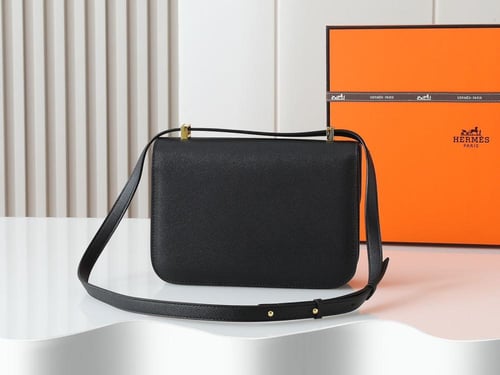 حقيبة إبسوم كونستانس 24 سوداء من هيرميز