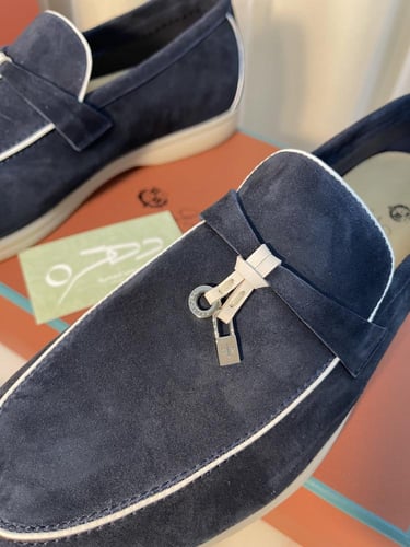 فلات لوروبيانا الصيفي كاجوال - كحلي