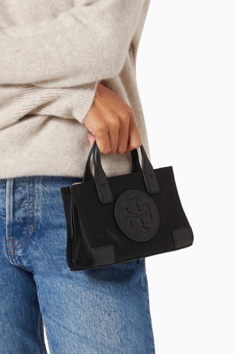 حقيبة يد إيلا ميني جلد ونايلون من توري بورش