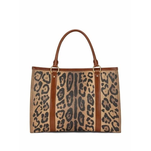 شنطة عملية كريسبو بطبعة جلد الفهد