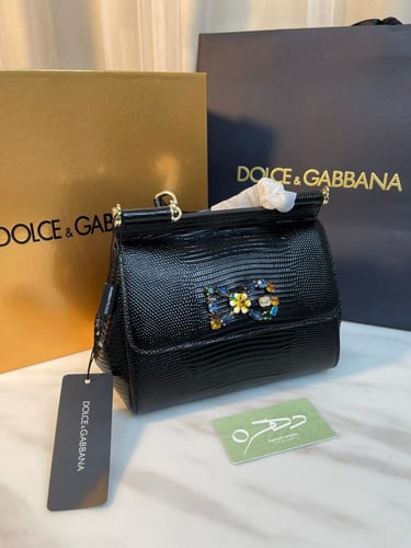 حقيبة دولتشي ستامبا إجوانا كريستال ميس سيسيلي 20