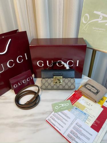 حقيبة قوتشي Padlock مقاس 18